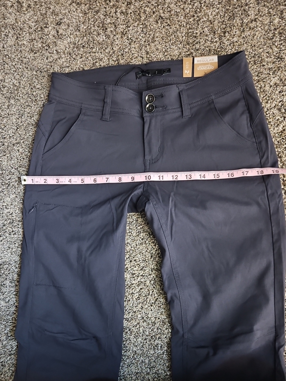 Prana Halle Convertible Hiking Pants - Picture 9 of 12